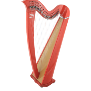 Saffron 22 String Lever Harp by Mikel