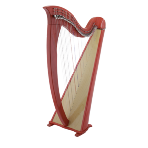 Saffron 38 String Full Lever Harp by Mikel