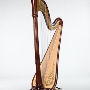 Vega 46 String Recital Pedal Harp by Aoyama