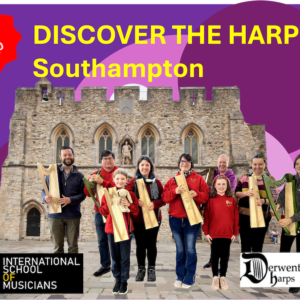 Discover the Harp Course – Southampton 17th April (Easter Holidays) 10am – 1pm at Chilworth Manor.