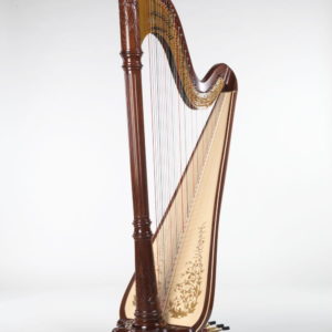 Delphi 47 Grand Concert Pedal Harp by Aoyama