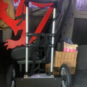 The Cambrian Harporter – Foldable Harp Trolley