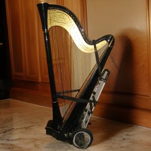 The Cambrian Harporter – Foldable Harp Trolley