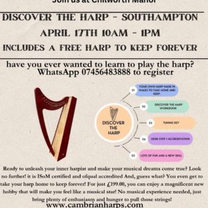 Discover The Harp Southampton,  April 17th  Chilworth Manor 10am – 1pm